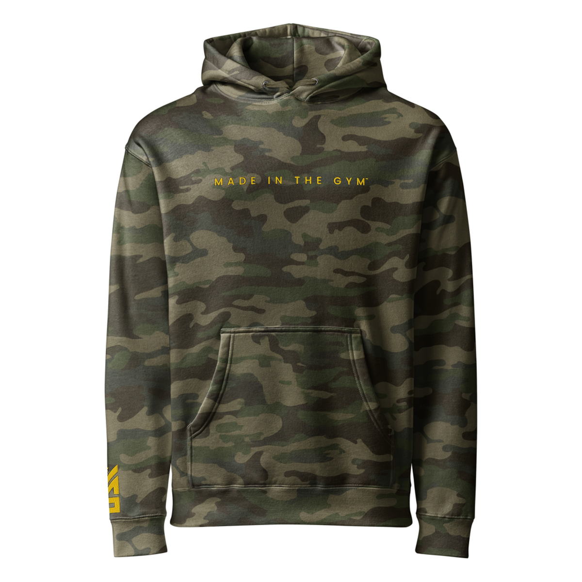 MITG Honest Effort Hoodie - Forest Camo - front