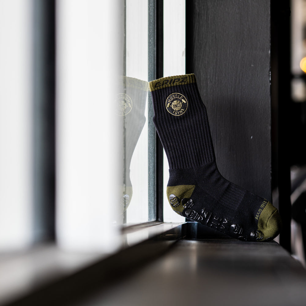 GGRIPZ x Muscle Inc Gripz Socks